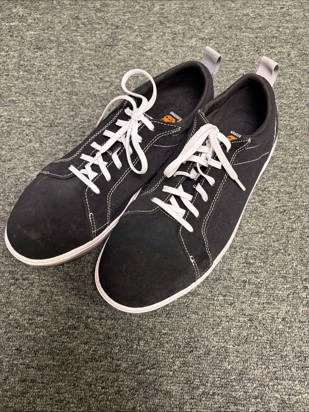 Safety Toe Timberland Pro anti-fatigue Black Canvas Oxford work shoes